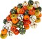 56 Pieces Assorted Mini Artificial Pumpkins Fall Harvest Pumpkins Foam Pumpkins Decorative Faux Pumpkins for Fall Weddings, Halloween, Autumn, Thanksgiving, Kitchen Table Bowl Filler Décor